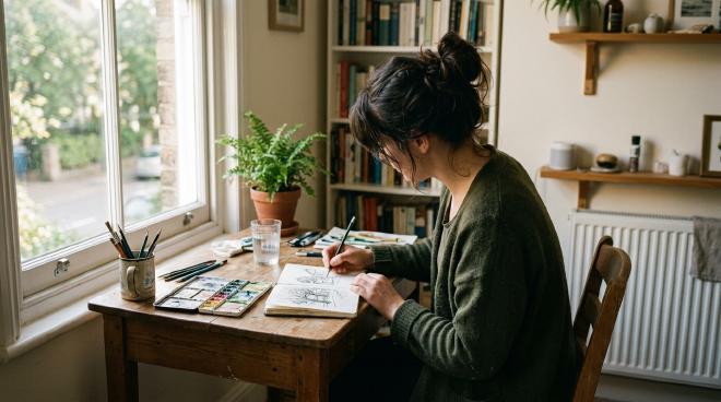 Why Creating Just for Yourself Feels Selfish — And Why That's the Whole Point